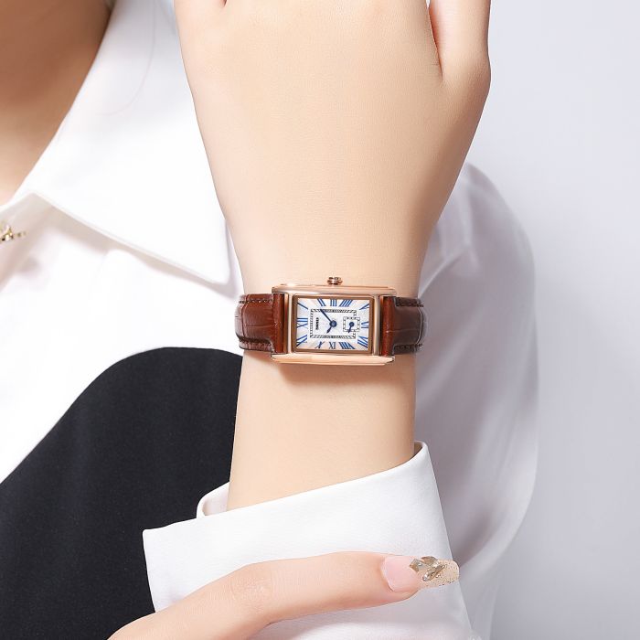 Skmei 2297RGBN Rose Gold-Brown