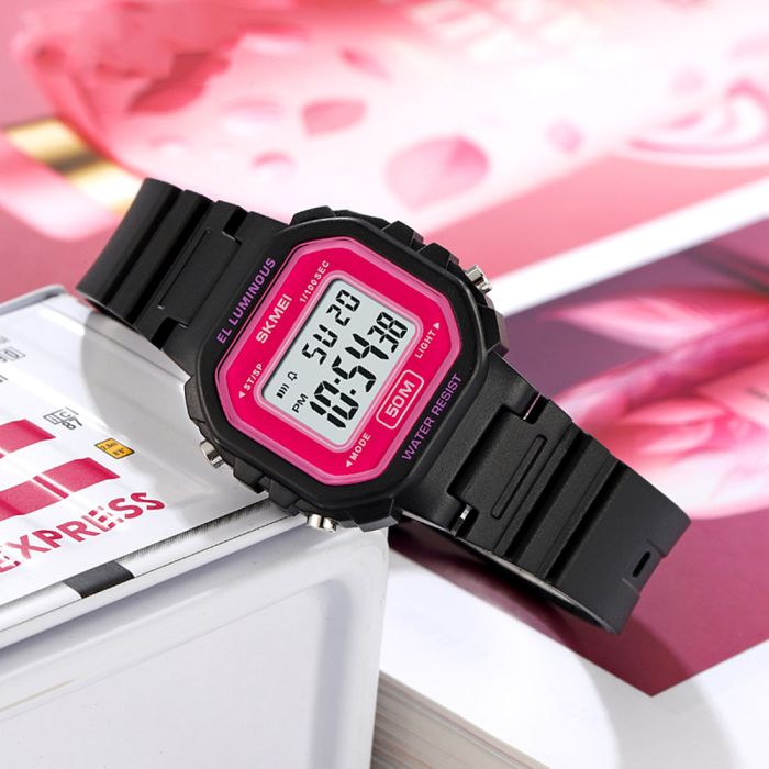 Skmei 2326BKRD Black-Rose Red