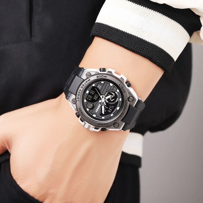 Skmei 2360BKSI Black-Silver