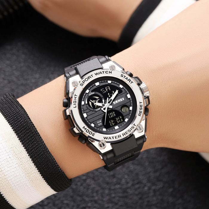 Skmei 2360BKSI Black-Silver