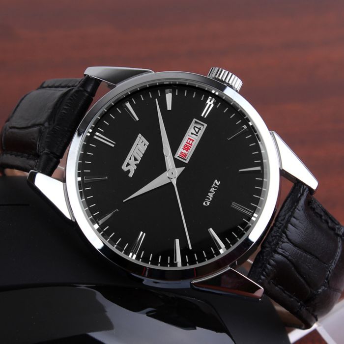 Skmei 9073SIBK-B Silver-Black men