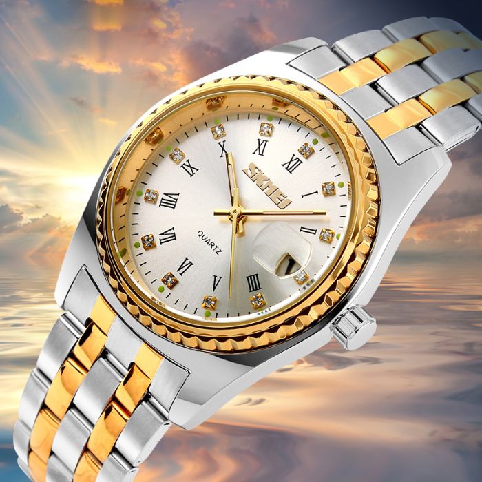 Skmei 9098SI-B Silver Men