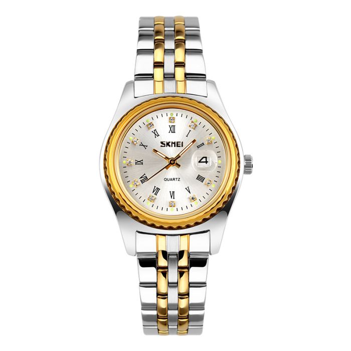 Skmei 9098SI-S Silver Lady