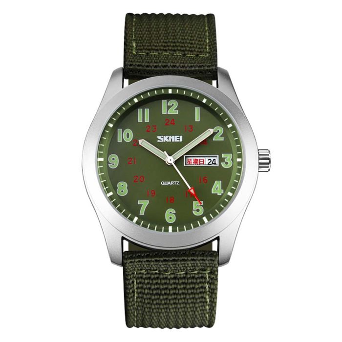 Skmei 9112GN Silver-Green 
