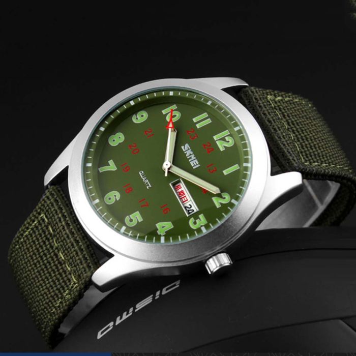 Skmei 9112GN Silver-Green 