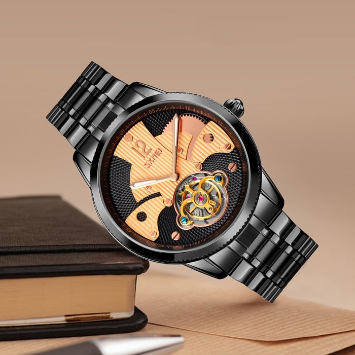 Skmei 9205BKRG Black-Rose Gold
