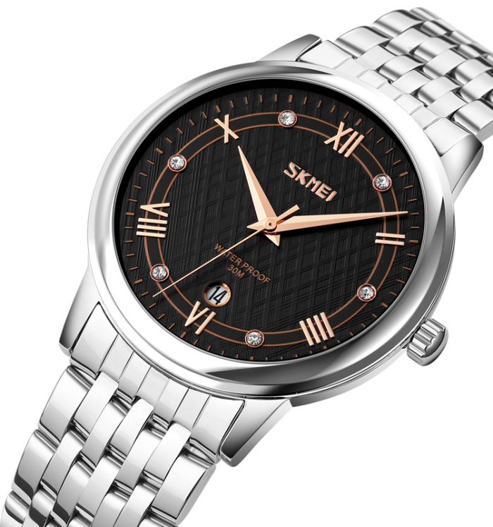 Skmei 9272SIBK-B Silver-Black Men
