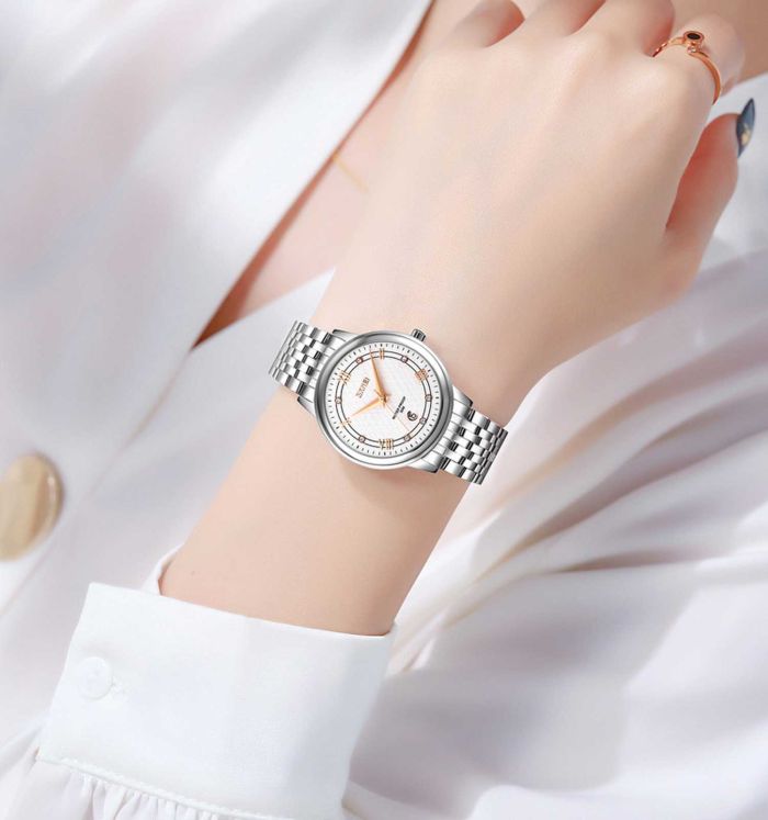 Skmei 9272SISI-S Silver-Silver Lady