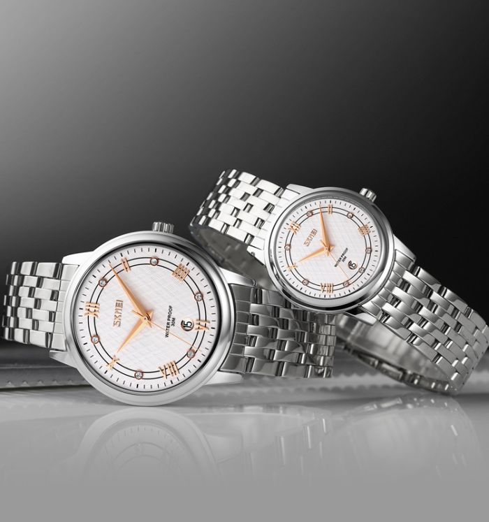 Skmei 9272SISI-S Silver-Silver Lady