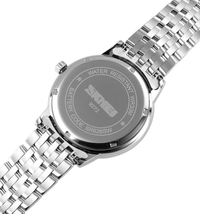 Skmei 9272SISI-S Silver-Silver Lady