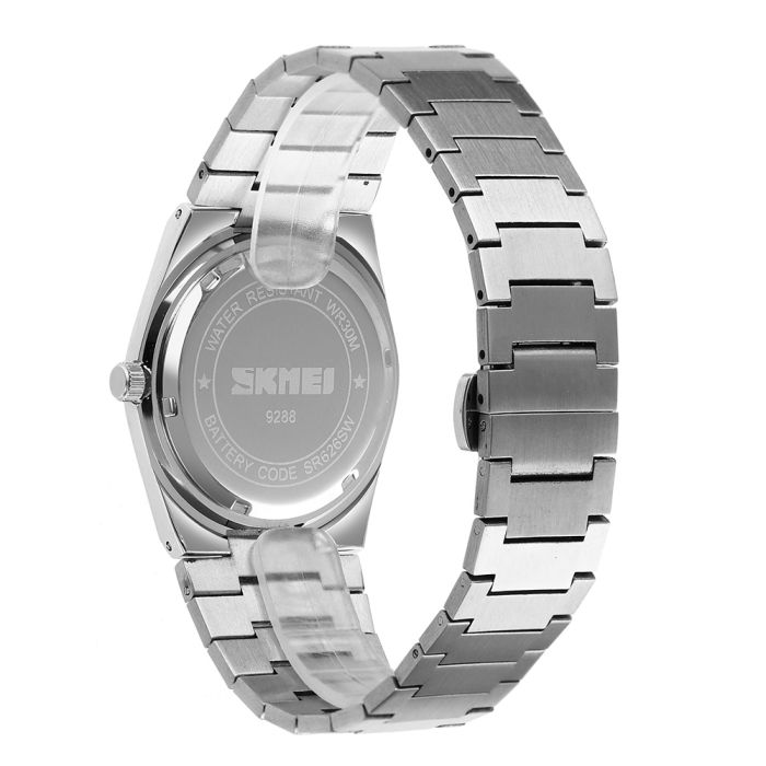 Skmei 9288SIRGSI Silver-Rose Gold-Silver