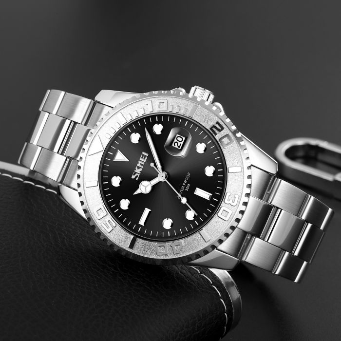 Skmei 9295SIBK Silver-Black STOPPED