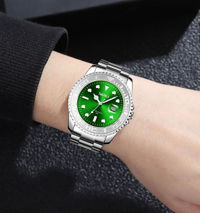 Skmei 9295SIGN Silver-Green