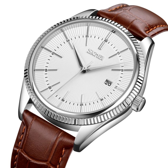 Skmei 9298SISIBN Silver Silver-Brown
