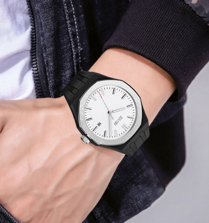 Skmei 9299BKWT Black-White