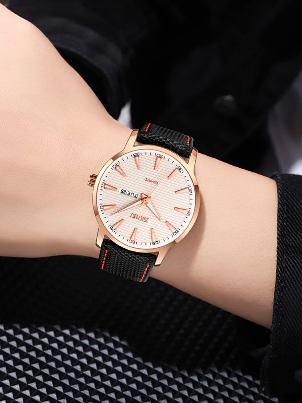Skmei 9303RGSI Rose Gold-Silver