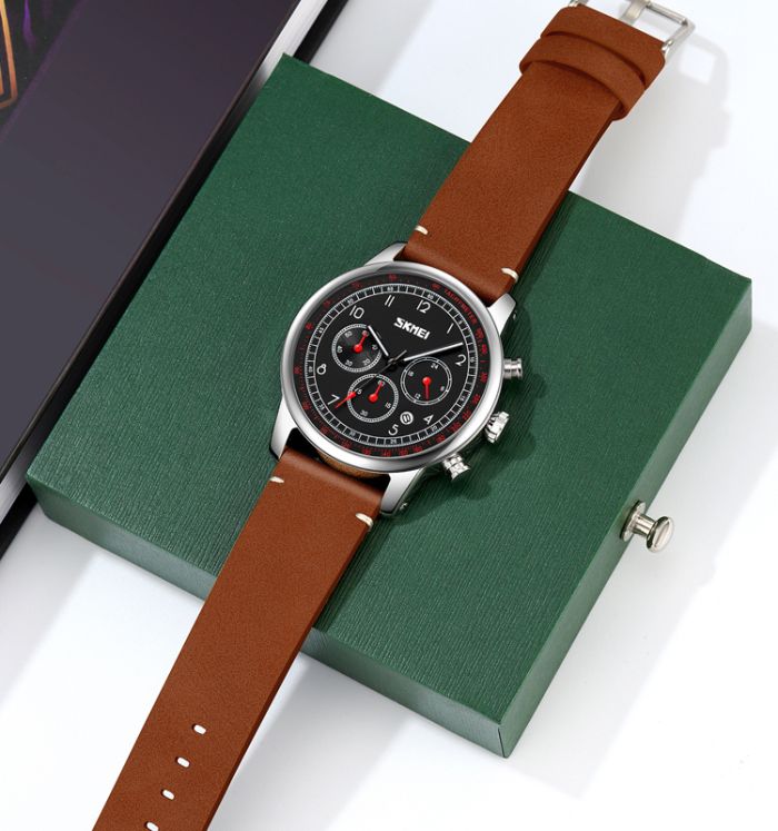 Skmei 9318BKBN Black-Brown