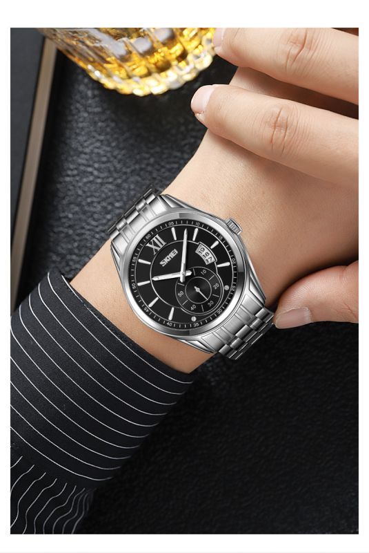 Skmei 9319SIBK Silver-Black