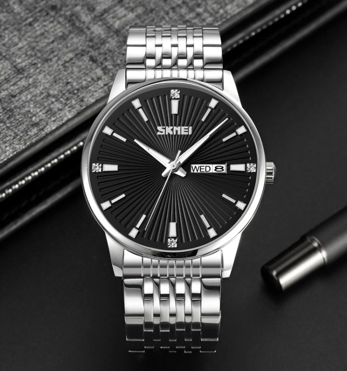 Skmei 9323SIBK Silver-Black