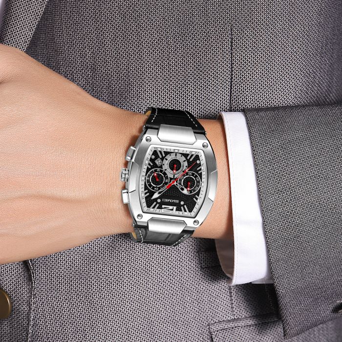 Skmei 9357SIBK Silver-Black