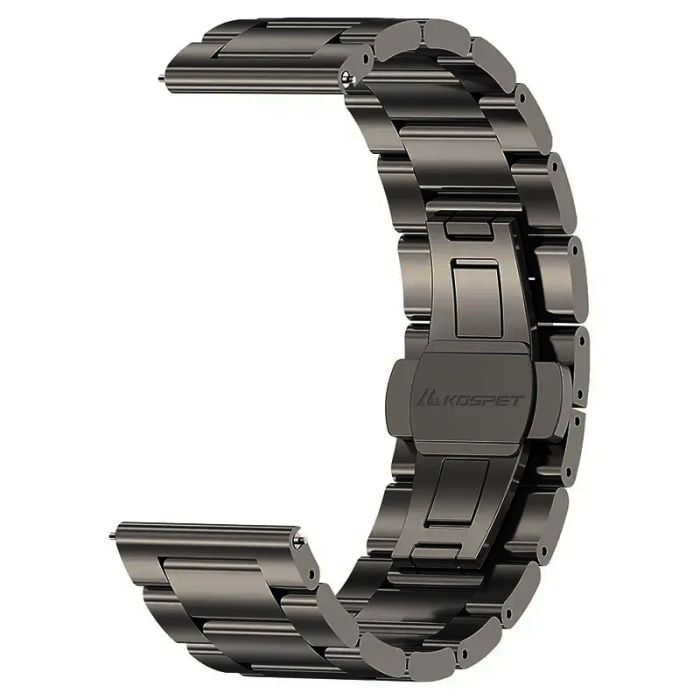 Стальной браслет KOSPET 22 мм. Black