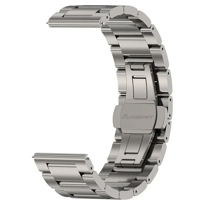 Стальной браслет KOSPET 22 мм. Silver
