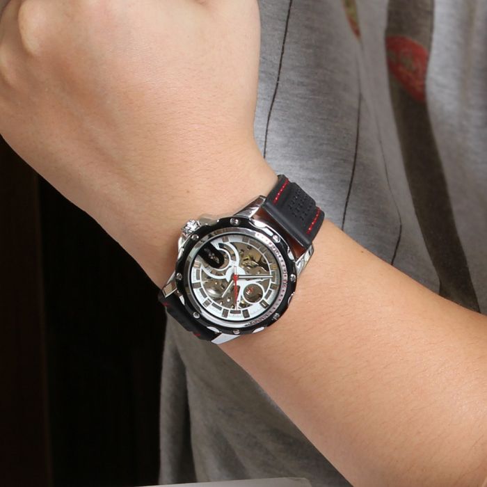 Winner 8027 Black-Silwer-White