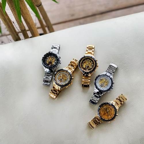 Winner 8067 Silver-Black-Gold Red